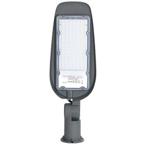 100W LED Straatlamp - Waterdicht Aluminium Mat Grijs Daglicht Wit 100W LED Straatlamp - Waterdicht Aluminium Mat Grijs Daglicht Wit