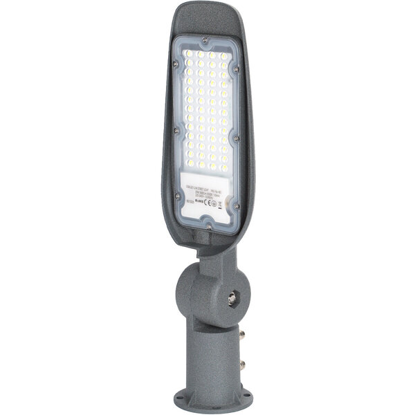HLW LED Waterdichte 30W Aluminium LED Straatlamp - Mat Grijs & Witte Daglicht Wit