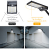 HLW LED Kunststof LED Straatlamp Solar 3W - Waterdicht IP65, Zwarte & Witte Opties, Daglicht Wit