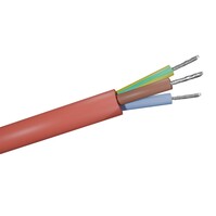 SIHF siliconenkabel 3x0,75mm² 100m Rood hittebestendig
