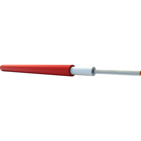 KEMA-KEUR H1Z2Z2 zonnepaneelkabel 6 mm² rood - 500 m