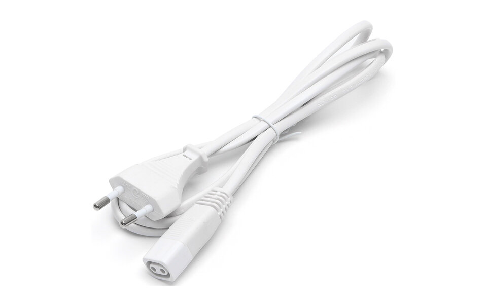 HLW LED Witte voedingskabel 1,5m voor T5 LED buis – C7 Europlug HLW LED Witte voedingskabel 1,5m voor T5 LED buis – C7 Europlug
