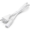 HLW LED Witte voedingskabel 1,5m voor T5 LED buis – C7 Europlug