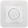 HLW LED Inbouw LED-dimmer 1-300W 230V Druk/Draaiknop Wit HLW LED Inbouw LED-dimmer 1-300W 230V Druk/Draaiknop Wit