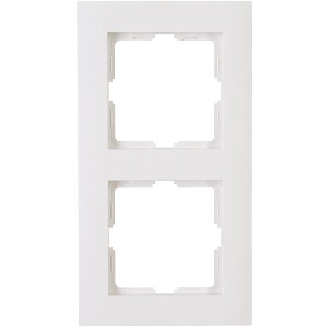 KOPP Afdekraam Athenis HK07 2-voudig - Glans Wit