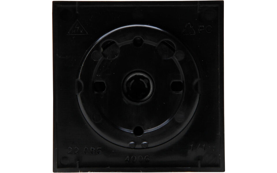 KOPP KOPP Athenis HK07 afdekplaat dimmer mat zwart incl knop