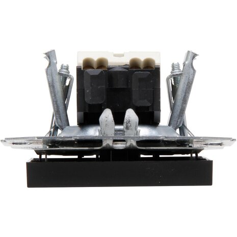 KOPP KOPP Athenis HK07 Wisselschakelaar Mat Zwart 1-voudig KOPP KOPP Athenis HK07 Wisselschakelaar Mat Zwart 1-voudig