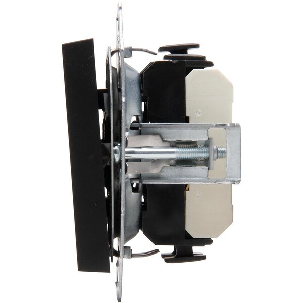 KOPP KOPP Athenis HK07 Wisselschakelaar Mat Zwart 1-voudig KOPP KOPP Athenis HK07 Wisselschakelaar Mat Zwart 1-voudig