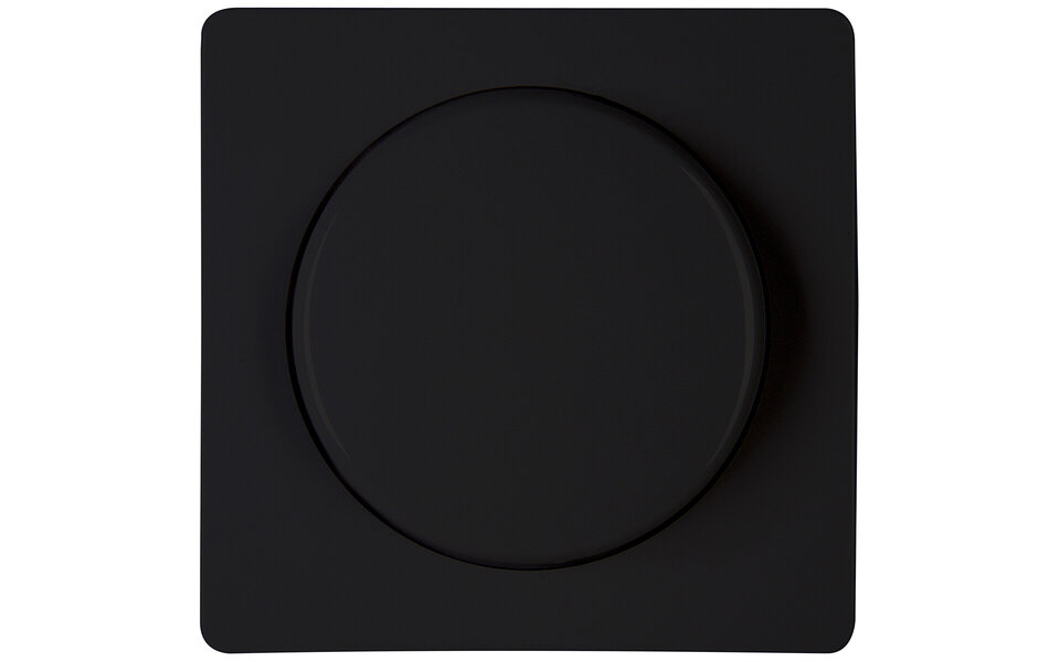 KOPP KOPP Paris HK05 dimmer afdekplaat mat zwart incl. knop
