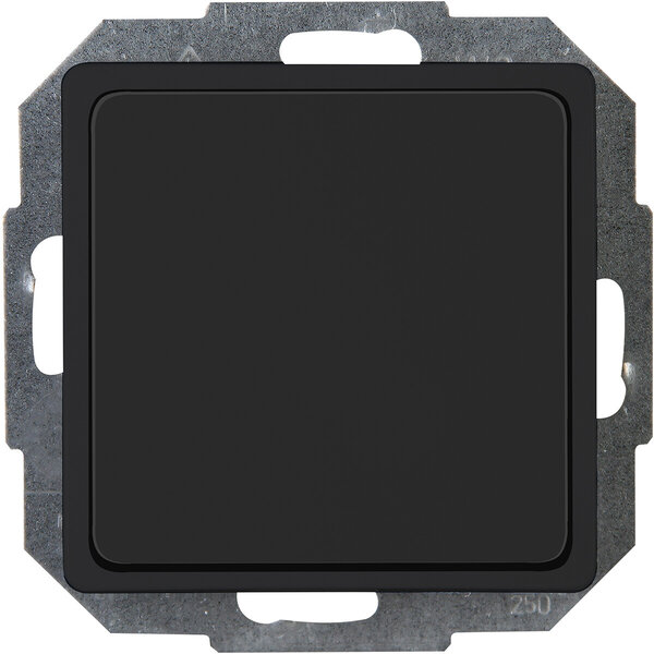 KOPP KOPP Blindplaat Paris HK05 Mat Zwart 80x80mm KOPP KOPP Blindplaat Paris HK05 Mat Zwart 80x80mm