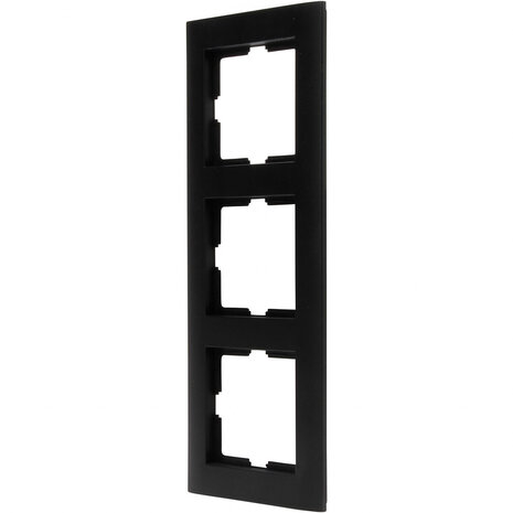 KOPP KOPP Athenis 3-voudig afdekraam mat zwart RAL9005