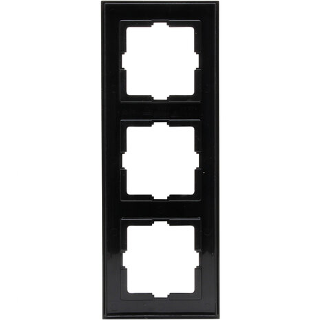 KOPP KOPP Athenis 3-voudig afdekraam mat zwart RAL9005