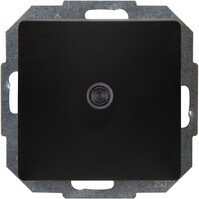 KOPP Paris HK05 matzwarte wisselschakelaar met lampje KOPP Paris HK05 matzwarte wisselschakelaar met lampje