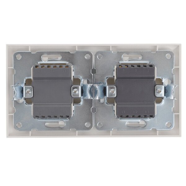 HLW LED Aigi Cika wisselschakelaar 3-knops 230V LED HLW LED Aigi Cika wisselschakelaar 3-knops 230V LED