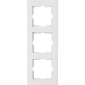 KOPP Athenis HK07 3‑voudig afdekraam helder glans wit KOPP Athenis HK07 3‑voudig afdekraam helder glans wit