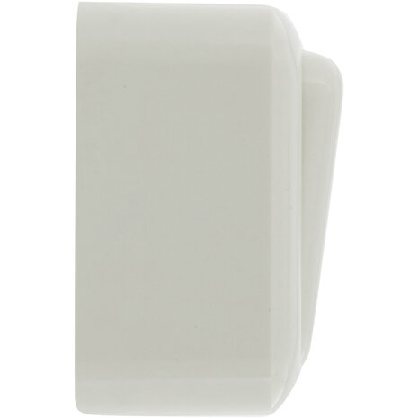 Q-LINK Q-LINK Dubbele Serieschakelaar 2-knops Polarwit LED