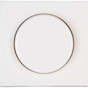 KOPP Athenis HK07 Dimmer Afdekplaat Glans Wit incl knop KOPP Athenis HK07 Dimmer Afdekplaat Glans Wit incl knop