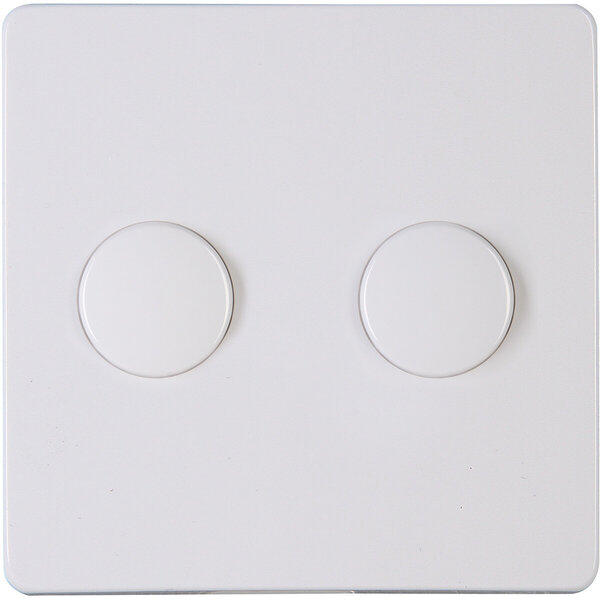 KOPP KOPP Paris HK05 DUO Dimmer Afdekplaat Glanzend Wit KOPP KOPP Paris HK05 DUO Dimmer Afdekplaat Glanzend Wit