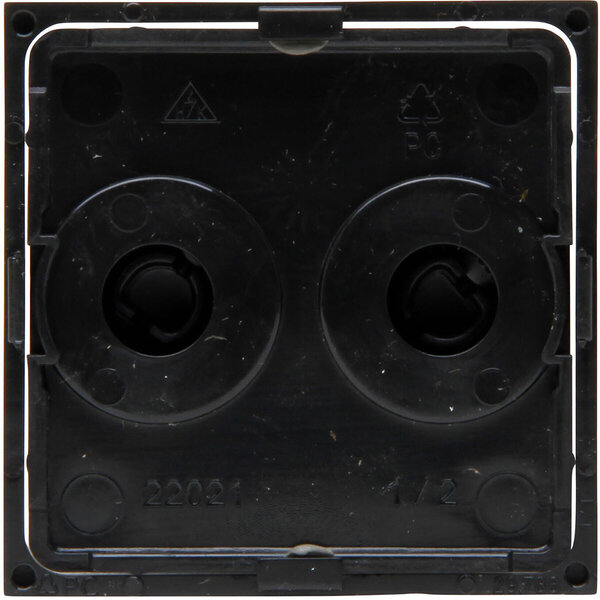 KOPP KOPP Athenis HK07 DUO Dimmer Afdekplaat Mat Zwart KOPP KOPP Athenis HK07 DUO Dimmer Afdekplaat Mat Zwart