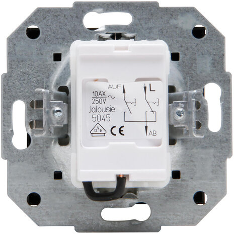 KOPP KOPP Athenis HK07 jaloezieschakelaar matzwart 2-knops KOPP KOPP Athenis HK07 jaloezieschakelaar matzwart 2-knops