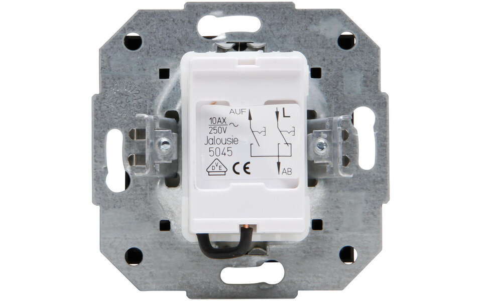 KOPP KOPP Athenis HK07 jaloezieschakelaar matzwart 2-knops