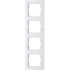 KOPP Paris HK05 4-voudig afdekraam Arctic Glans Wit KOPP Paris HK05 4-voudig afdekraam Arctic Glans Wit