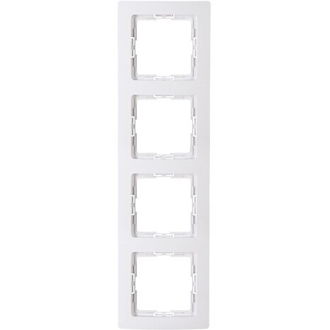 KOPP KOPP Paris HK05 4-voudig afdekraam Arctic Glans Wit KOPP KOPP Paris HK05 4-voudig afdekraam Arctic Glans Wit