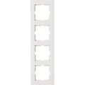 KOPP Athenis 4-voudig afdekraam - helder glans wit KOPP Athenis 4-voudig afdekraam - helder glans wit