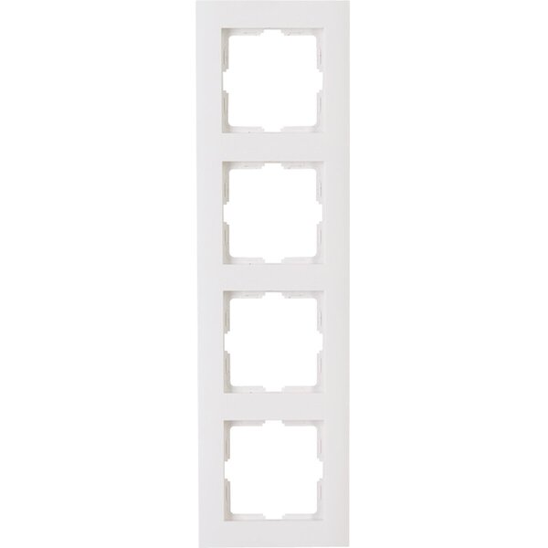 KOPP KOPP Athenis 4-voudig afdekraam - helder glans wit KOPP KOPP Athenis 4-voudig afdekraam - helder glans wit