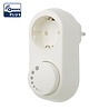 EcoDim EcoDim Z‑Wave LED Stekkerdimmer 0–100W met Verbruiksmeter