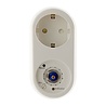 EcoDim EcoDim Z‑Wave LED Stekkerdimmer 0–100W met Verbruiksmeter