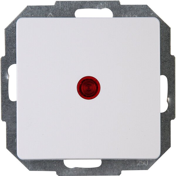 KOPP KOPP Paris HK05 1-knops inbouw controleschakelaar wit