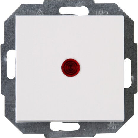 KOPP Athenis HK07 inbouwschakelaar 250V/10A glanzend wit