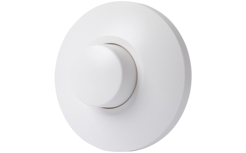 EcoDim EcoDim LED-dimmer 0-50W mat wit | Druk-/draaiknop