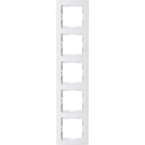 KOPP Paris HK05 5-voudig afdekraam Glans Arctisch Wit KOPP Paris HK05 5-voudig afdekraam Glans Arctisch Wit