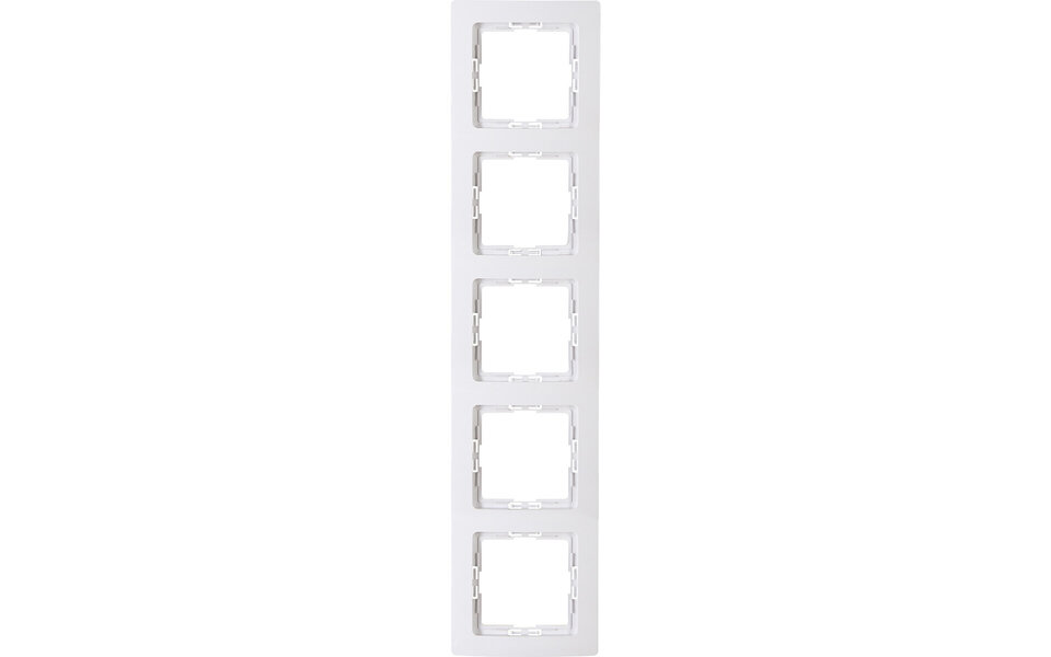 KOPP KOPP Paris HK05 5-voudig afdekraam Glans Arctisch Wit