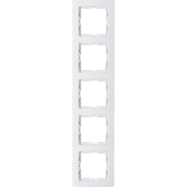 KOPP KOPP Paris HK05 5-voudig afdekraam Glans Arctisch Wit