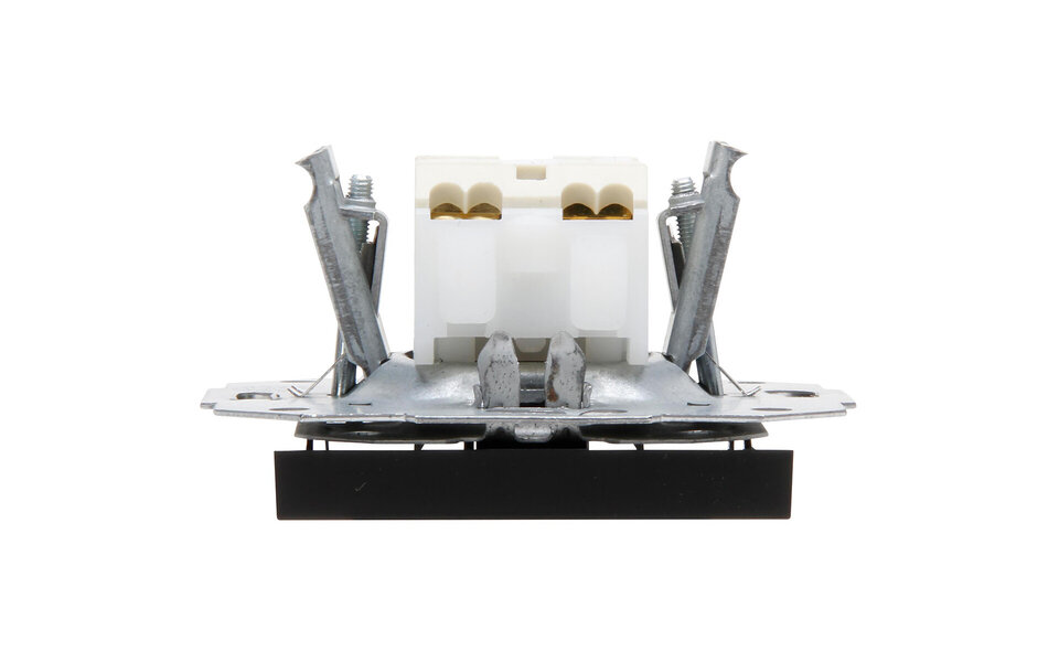 KOPP KOPP HK07 Kruisschakelaar 1-voudig Mat Zwart LED