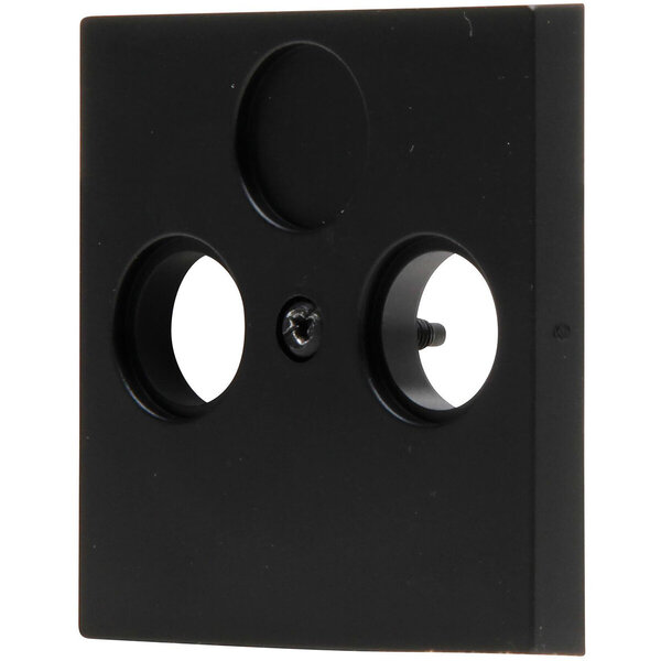 KOPP KOPP Athenis HK07 coax afdekplaat tv/radio mat zwart KOPP KOPP Athenis HK07 coax afdekplaat tv/radio mat zwart