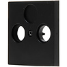 KOPP KOPP Athenis HK07 coax afdekplaat tv/radio mat zwart KOPP KOPP Athenis HK07 coax afdekplaat tv/radio mat zwart
