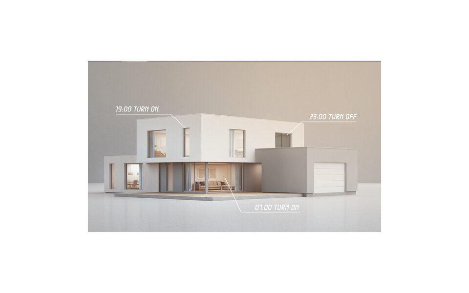 HLW LED Smart WiFi touchschakelaar 1-knops - LED, Alexa & Google