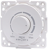 HLW LED LED Dimmer Aigi Jura 3-100W Wit Mat - Druk- en Draaiknop