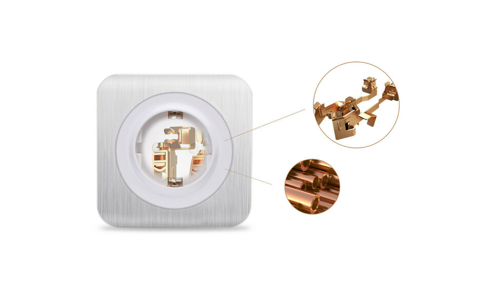 HLW LED Afdekraam Aigi Jura 3-voudig Mat Zilver 224x82mm