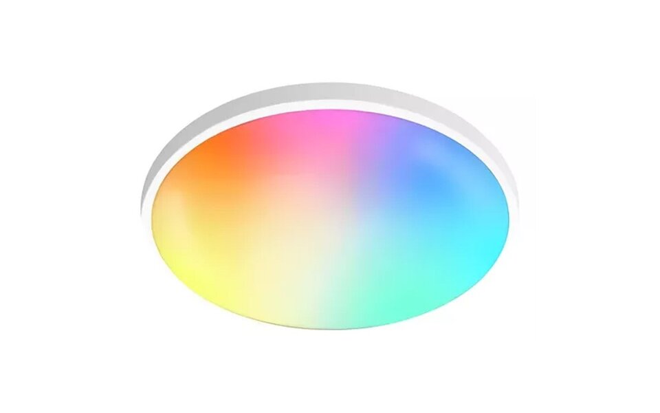 Smartlife Domotica Smart Plafondlamp 20W Ø300mm RGB Wi‑Fi Dimbaar