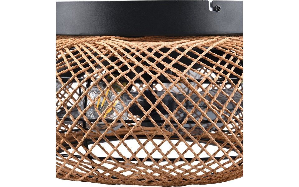 HLW LED Trion Lari LED plafondventilator 4x E27, afstandsbediening HLW LED Trion Lari LED plafondventilator 4x E27, afstandsbediening