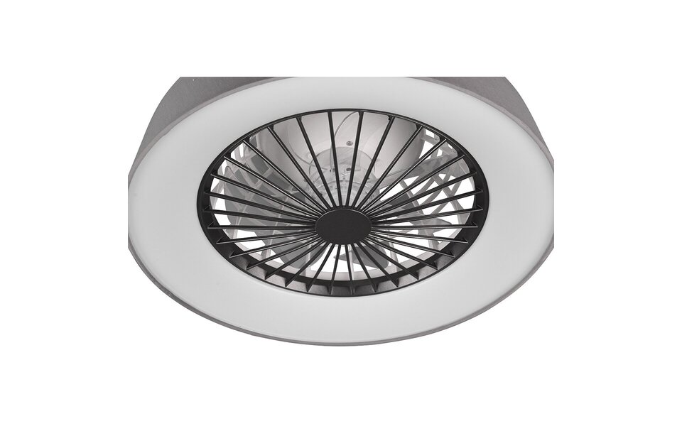HLW LED Trion Farali LED plafondventilator 30W dimbaar - mat grijs