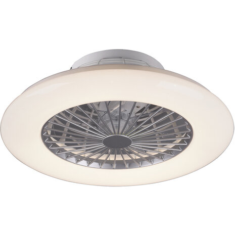 Trion Romina 30W LED plafondlamp dimbaar met ventilator