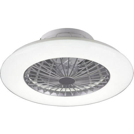 HLW LED Trion Romina 30W LED plafondlamp dimbaar met ventilator
