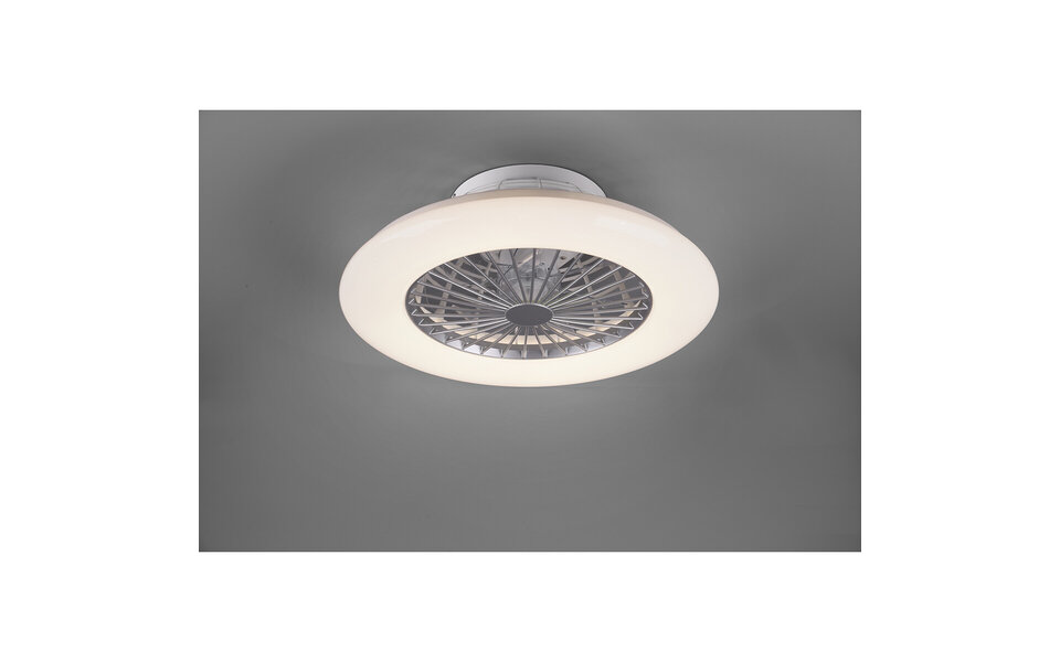 HLW LED Trion Romina 30W LED plafondlamp dimbaar met ventilator