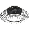 Trion Karla 30W dimbare LED plafondventilator zwart